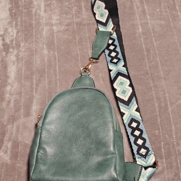 JEN & CO. Ellen Women Vegan Leather Crossbody/Fanny Pack/Sling Bag - Picture 7 of 9